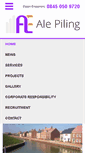 Mobile Screenshot of ale-piling.com